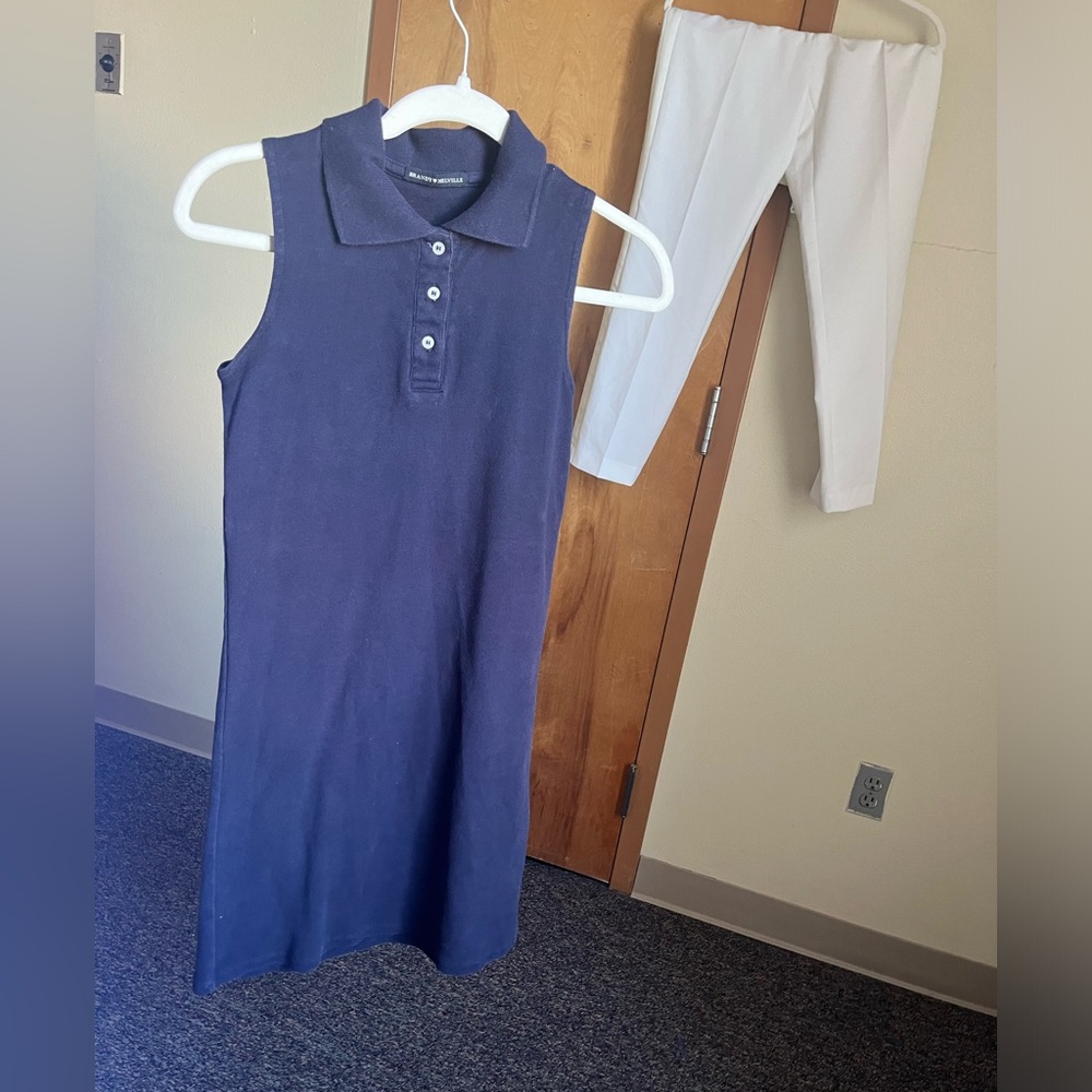 Brandy Melville navy blue dress- timeless- one size- great condition